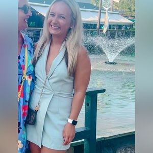 Abercrombie Halter Blazer Skort Dress